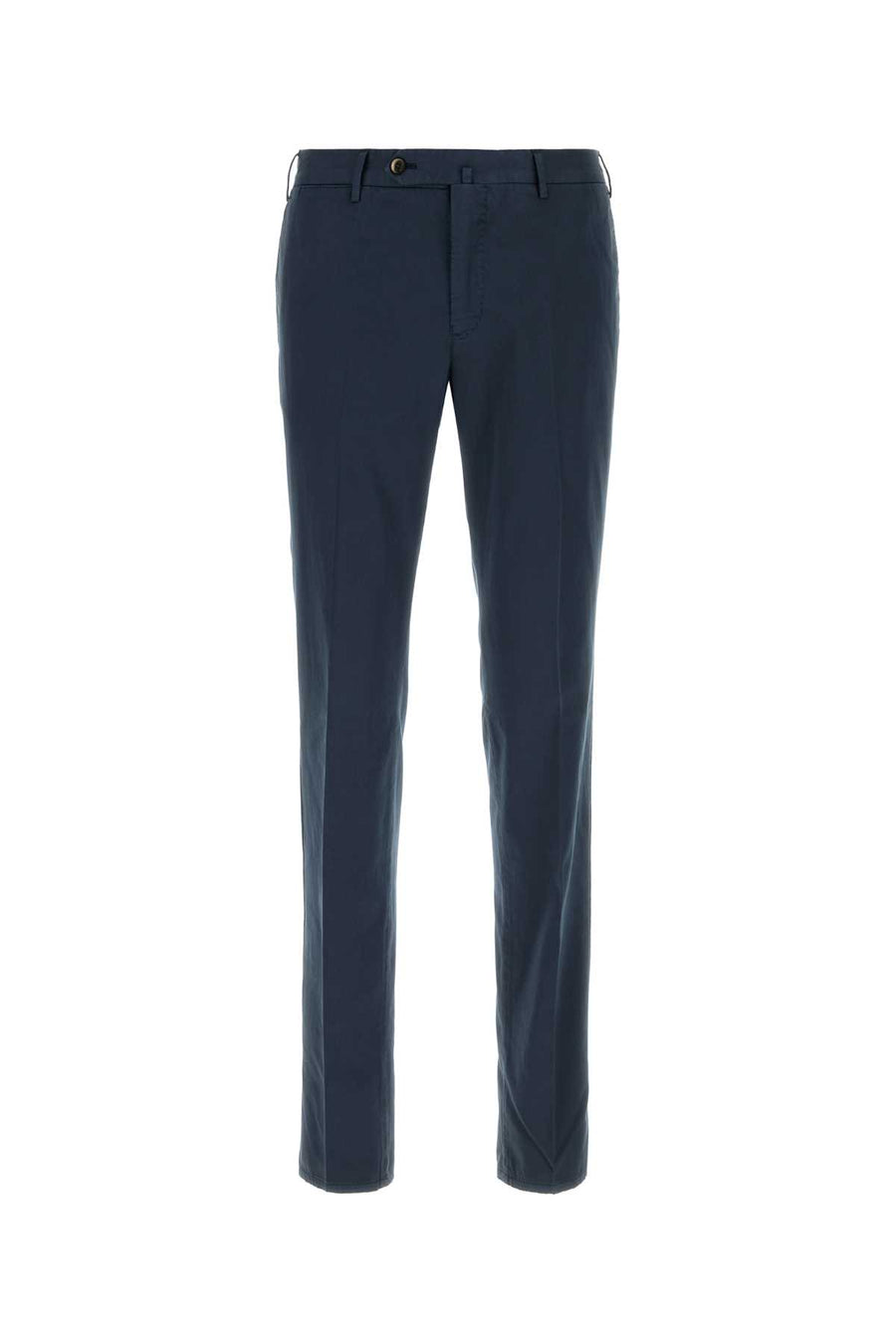 Pt Torino 94% Cotton trousers in navy