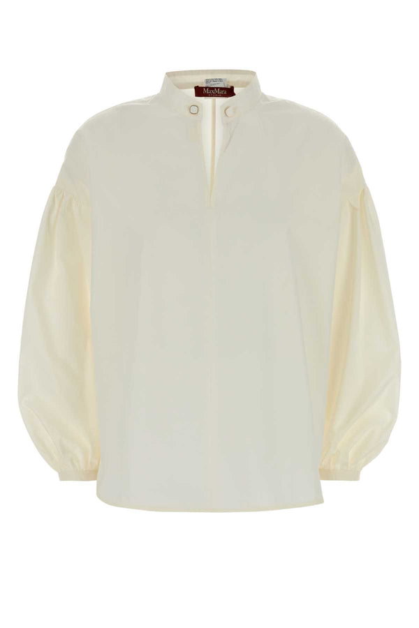 Mm Studio 100% Cotton blouse in white
