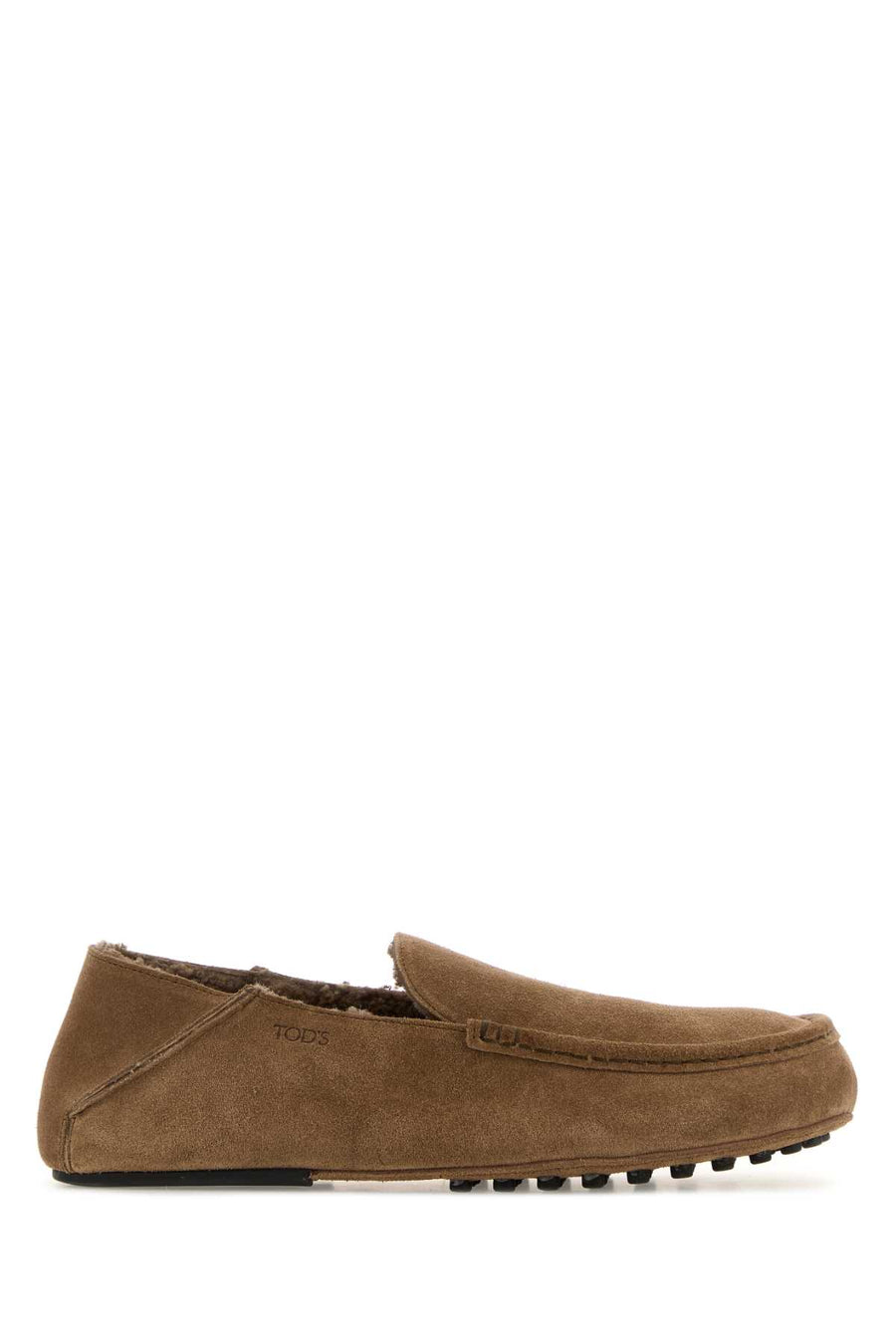 Tod's Montone Exterior: 100% Suede loafer in brown