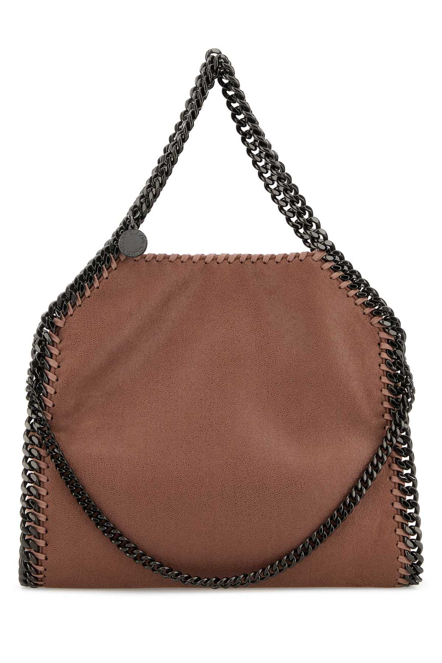 Dark Pink Shaggy Deer Mini Falabella Handbag Sienna Polyester Borse A Mano
