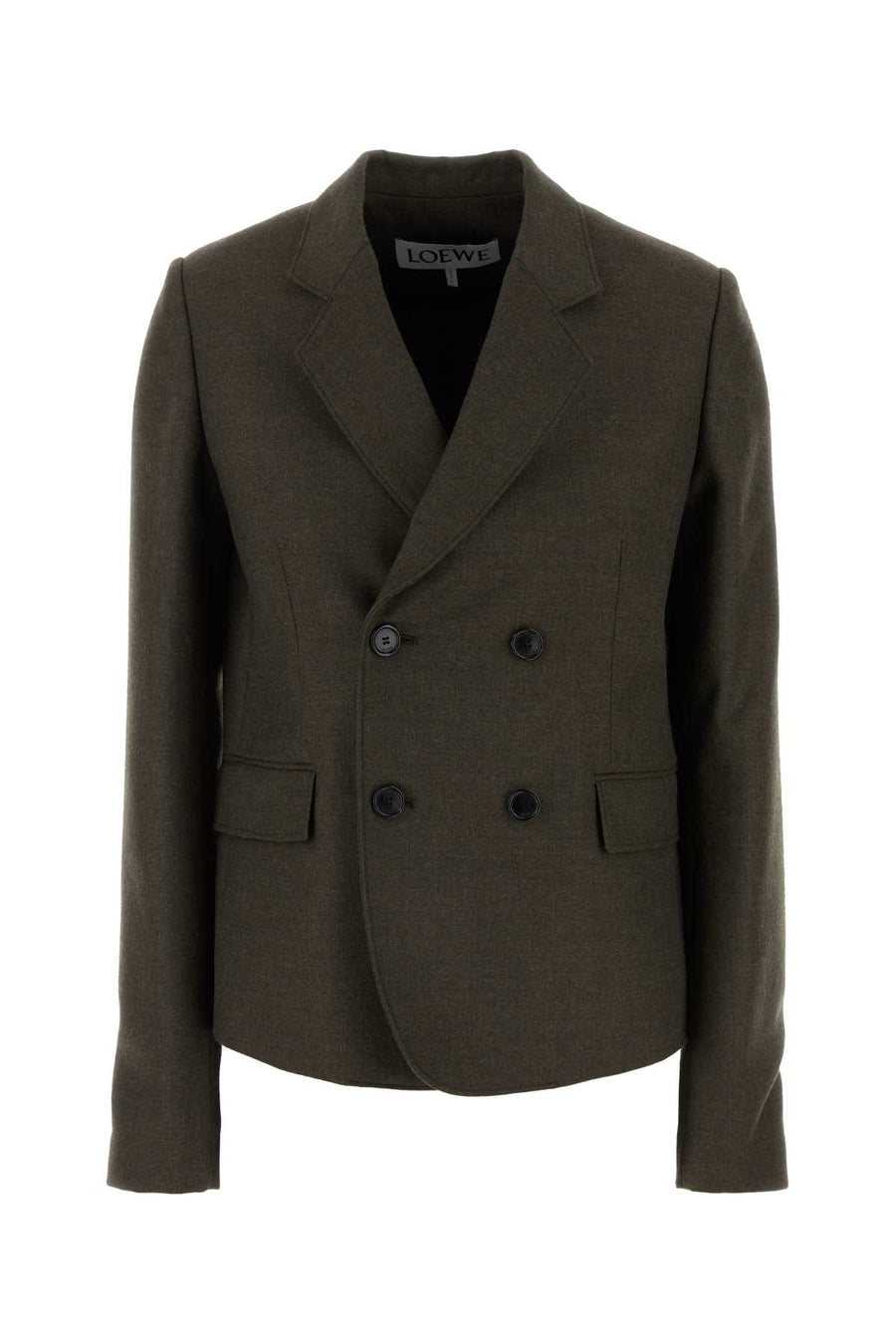 Loewe Jacket Exterior: 100% Wool blazer in brown