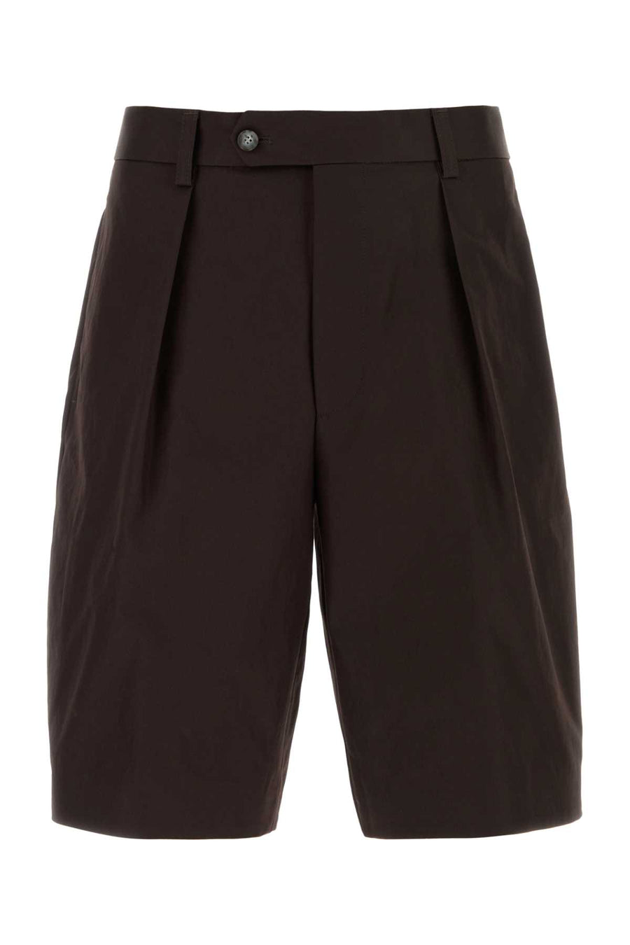 Hugo Boss 100% Cotton bermuda shorts in brown