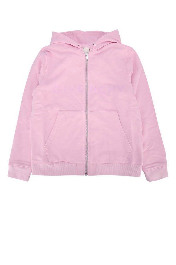 Givenchy Kids 85% Cotton cardigan in pink