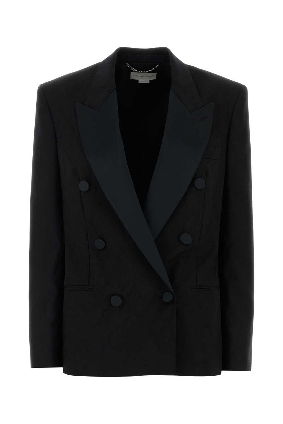 Stella McCartney Tailoring Exterior: 100% Wool blazer in black