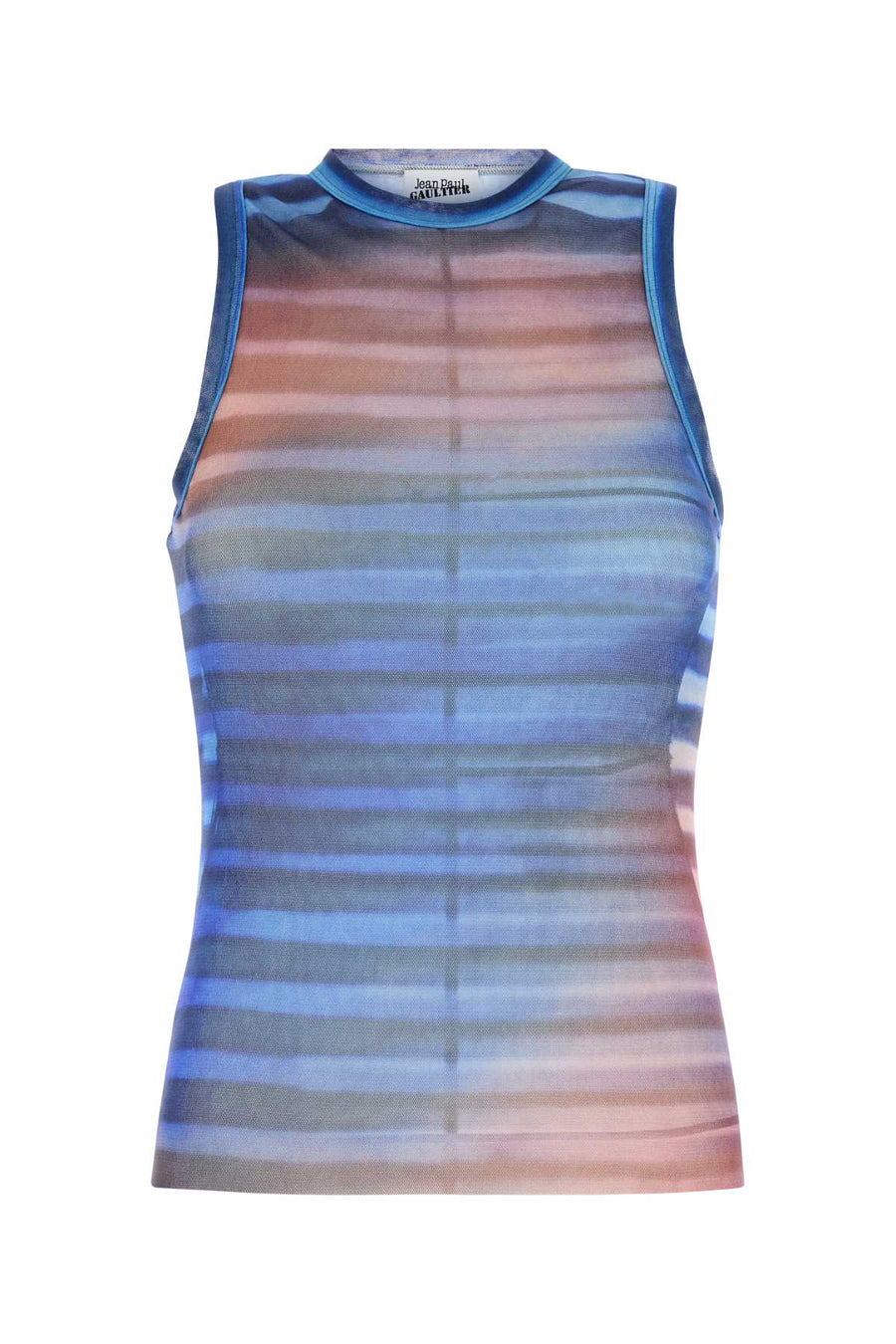 Jean Paul Gaultier Tank Mesh tank top in multicolor