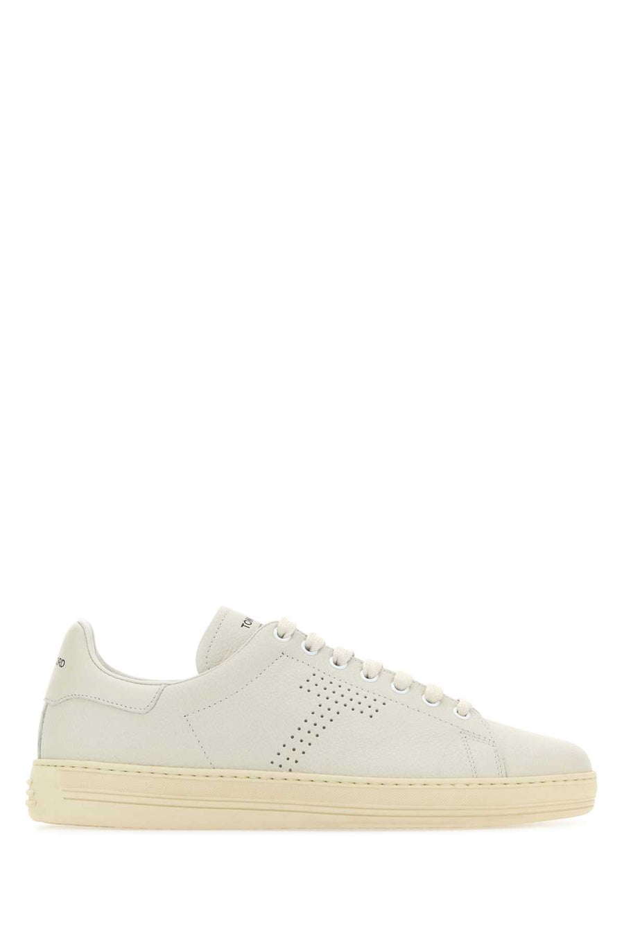 Tom Ford Exterior: 100% Leather; Interior: 100% Leather sneaker in beige