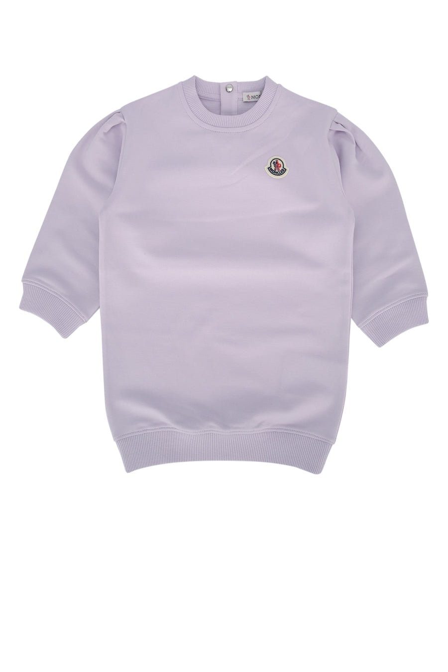 Moncler Jr 95% Cotton dress in purple