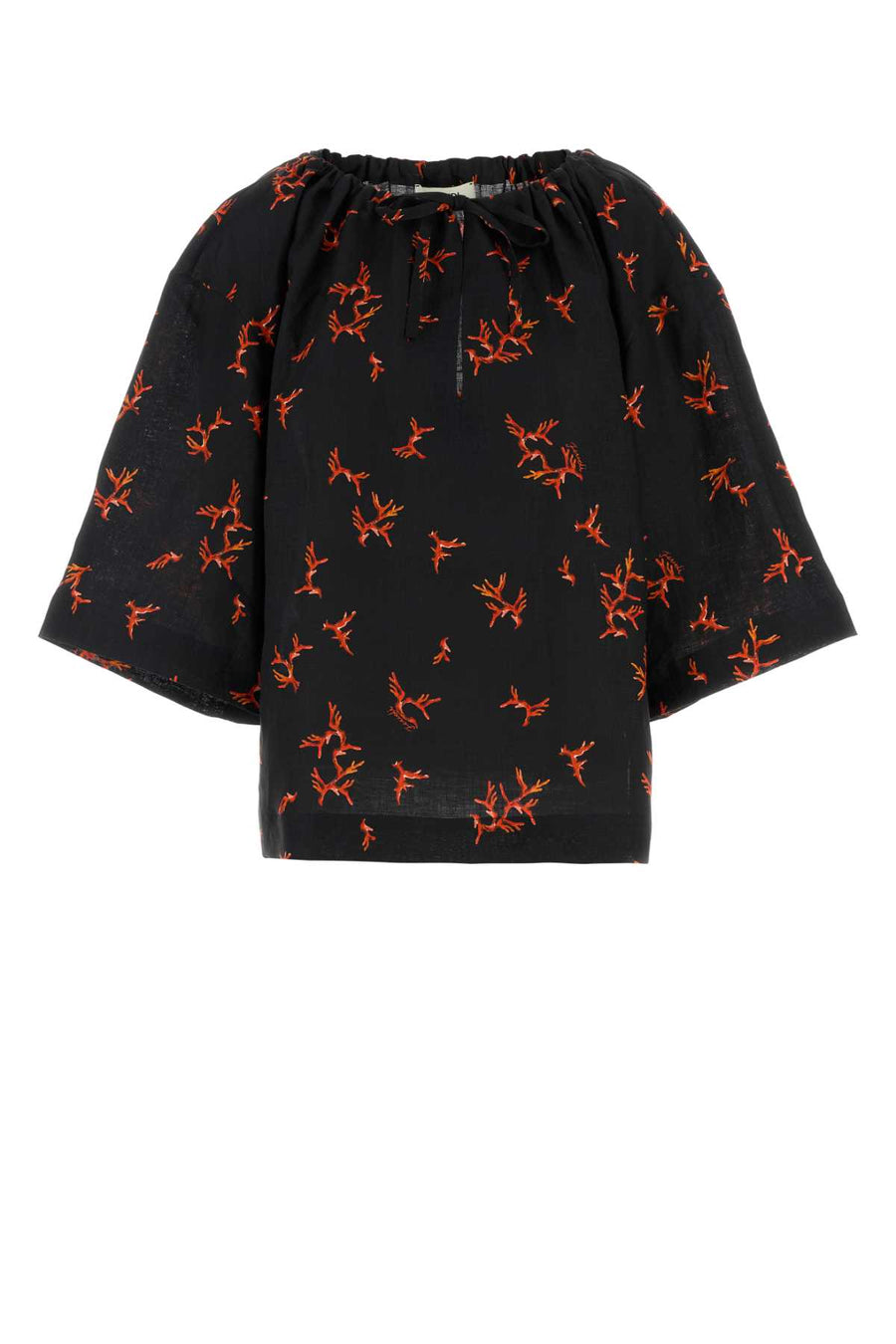 Fendi Fendi 100% Linen blouse in black
