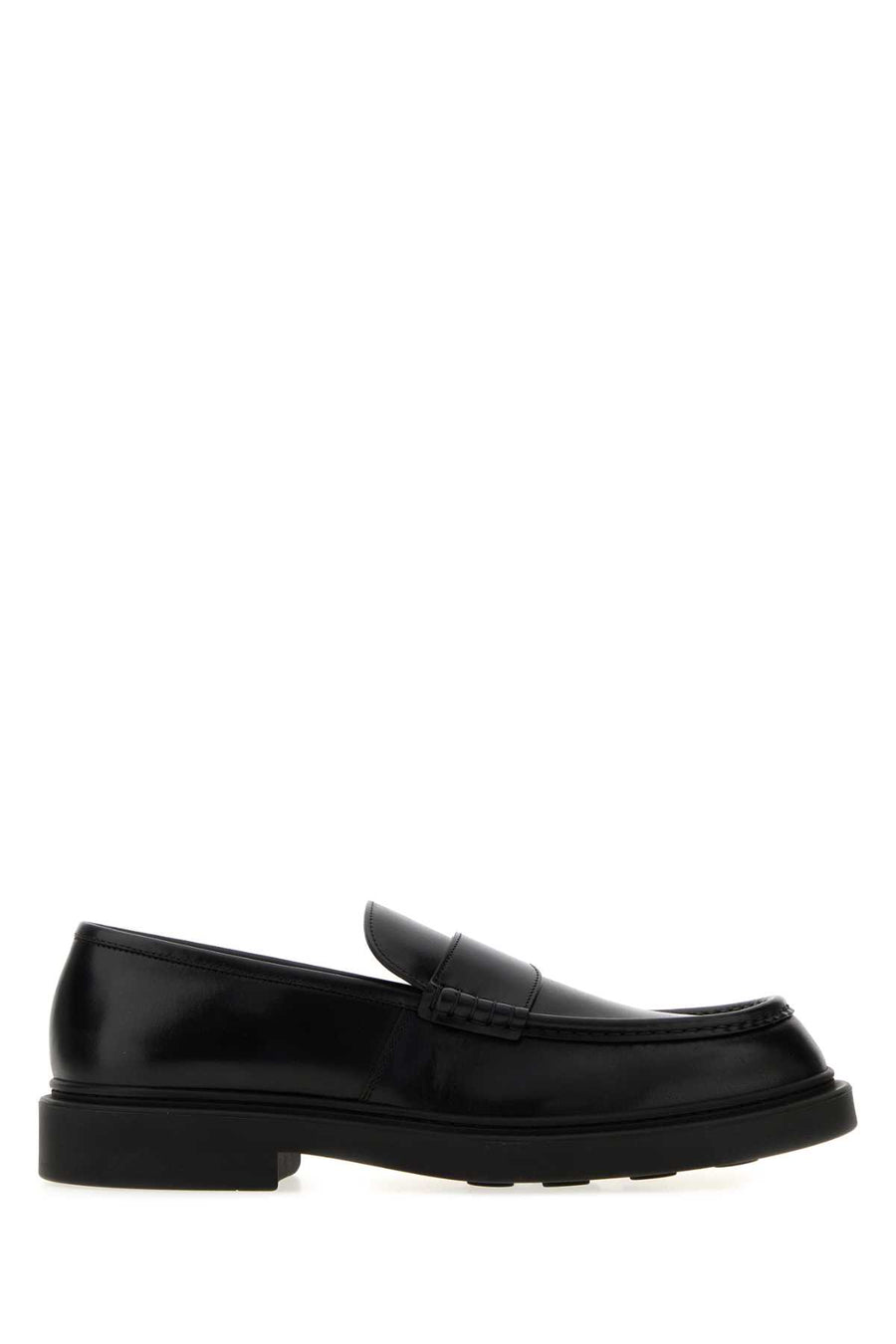 Jil Sander Exterior: 100% Calf loafer in black