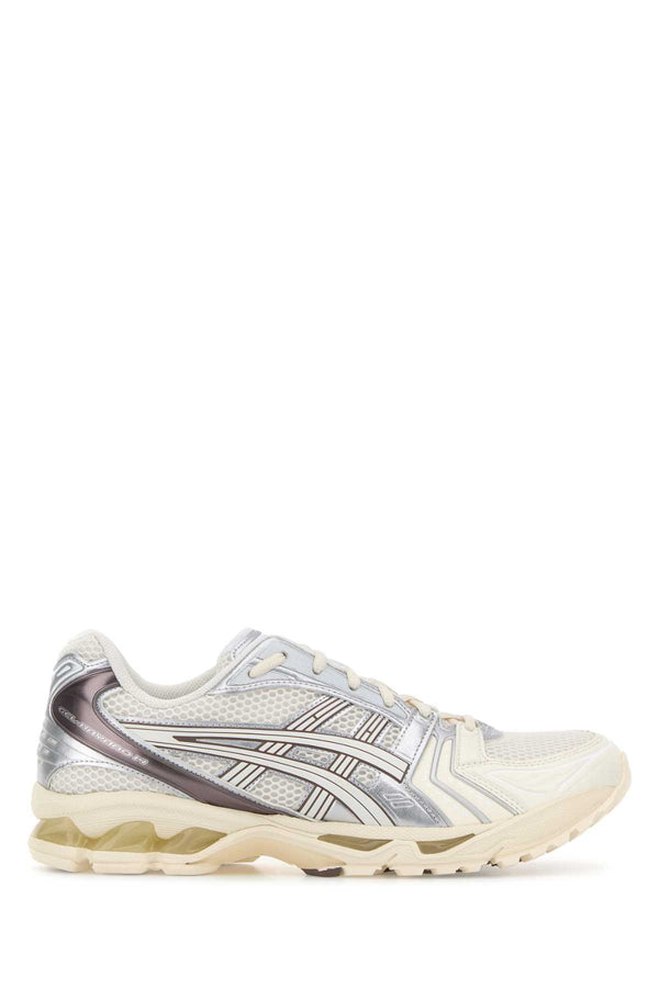 Asics Exterior: 100% Fabric 100% Rubber Interior: 100% Fabric Sole: Rubber and GEL sneakers in white