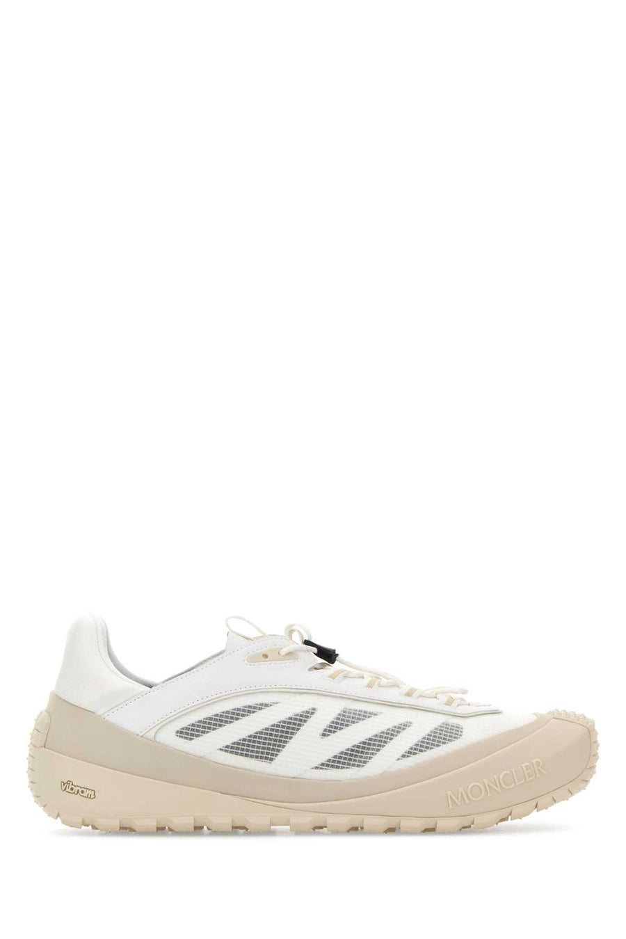 Moncler Sneakers Leather sneaker in white