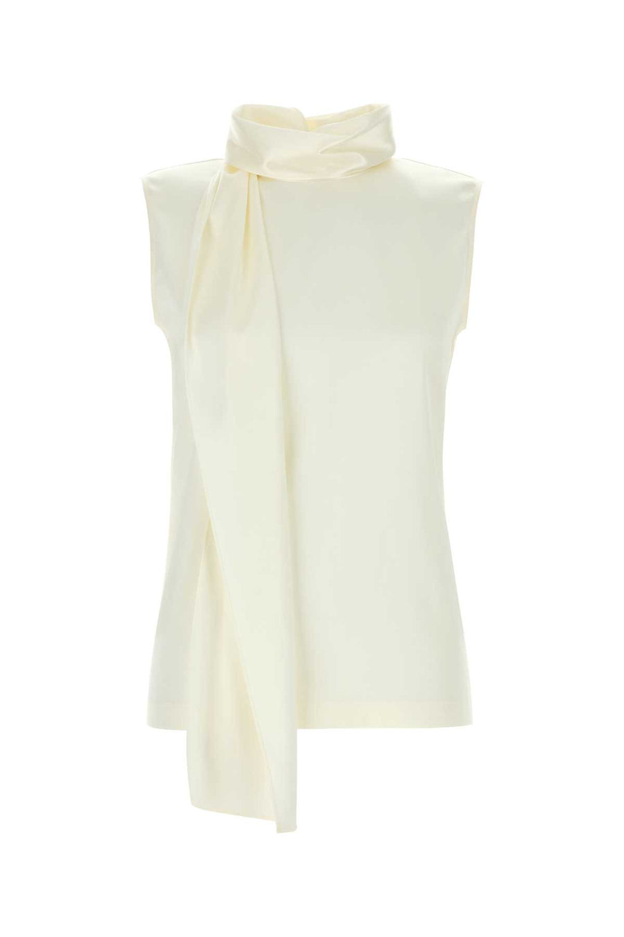 Bottega Veneta 95% Silk top in white