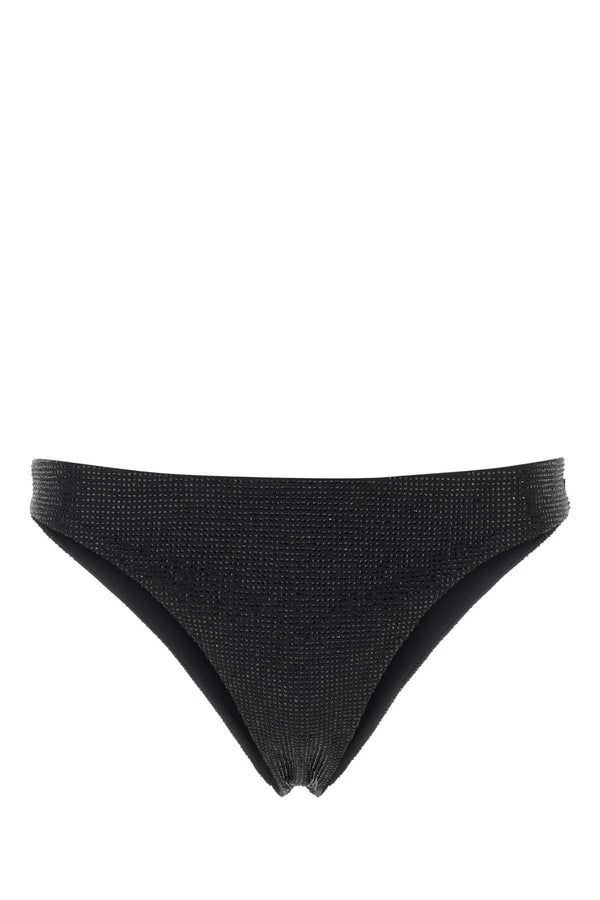 Prada Bagno Exterior: 82% Re-Nylon 19% Elastane; Lining: 82% Re-Nylon 19% Elastane bikini bottom in black