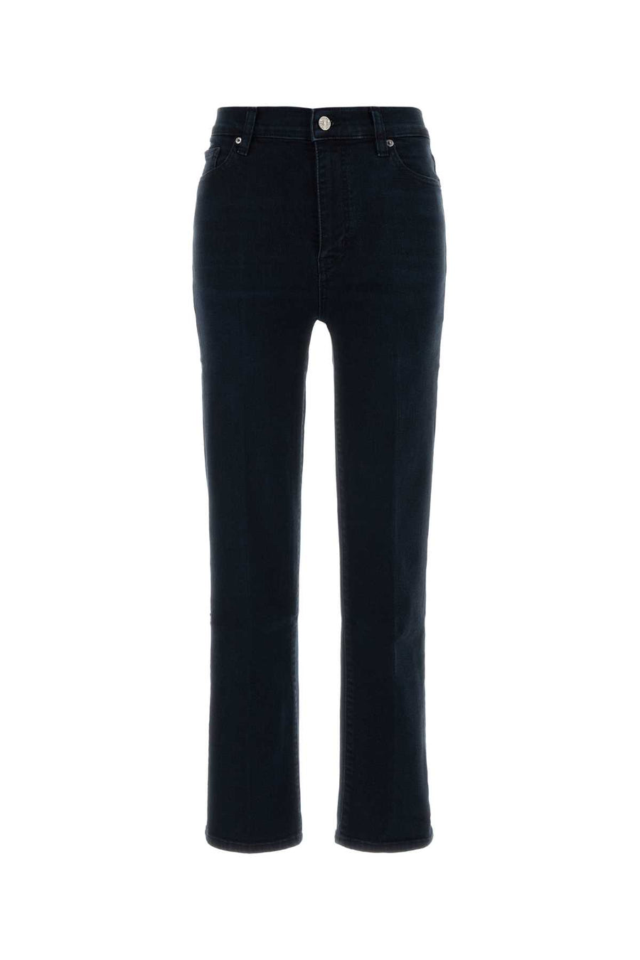 Frame Sleek Exterior: 70% Cotton 17% Recycled polyester 11% Lyocell 2% Elastane jeans in navy