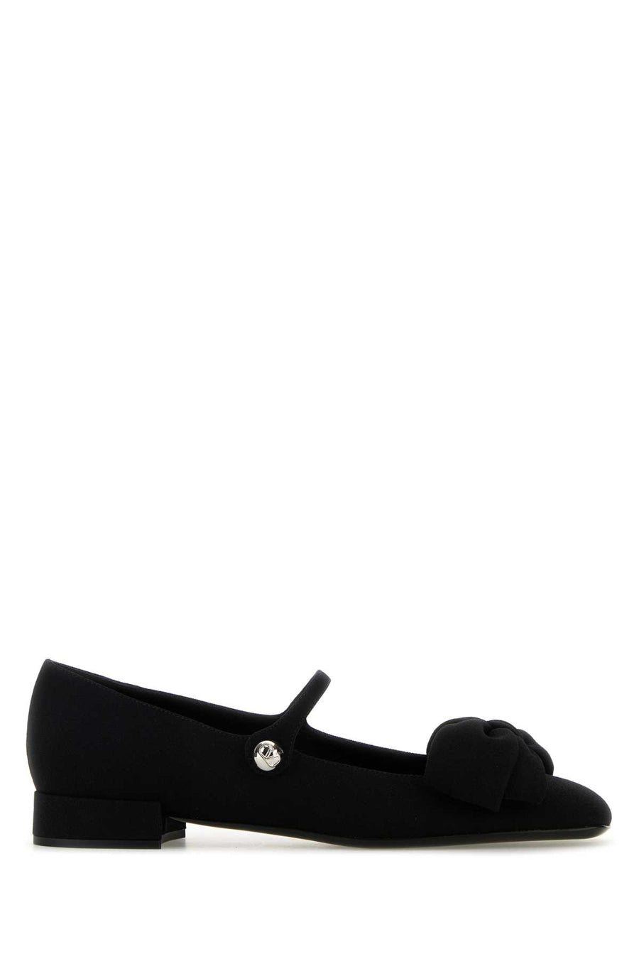 Valentino Garavani Exterior: 100% Fabric flat in black