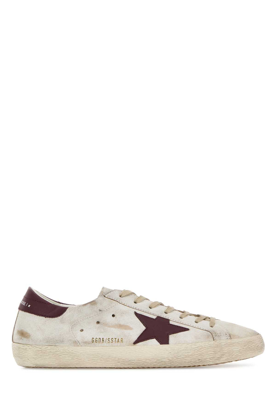 Golden Goose Deluxe Brand Exterior: 100% Leather sneaker in white