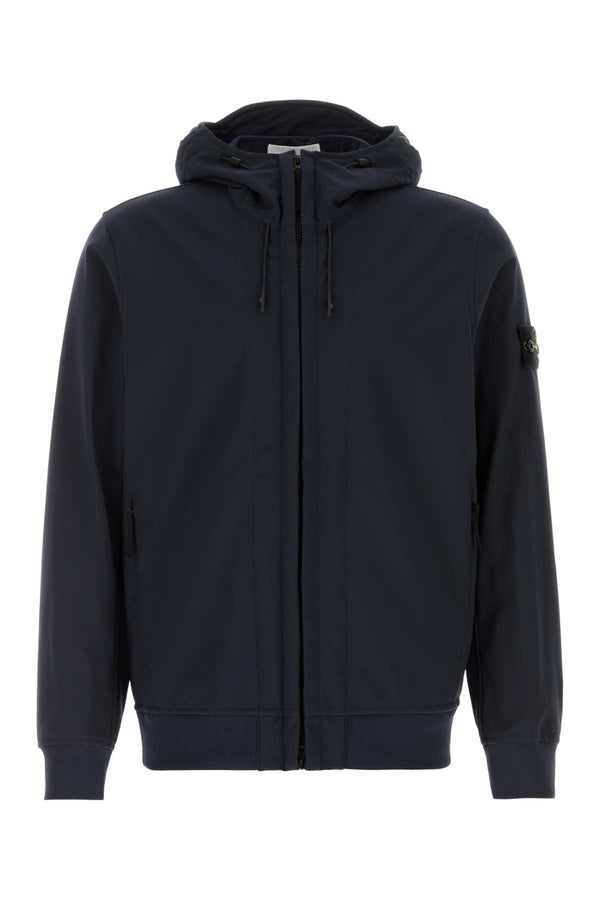 Stone Island Exterior: 92% Polyester jacket in navy