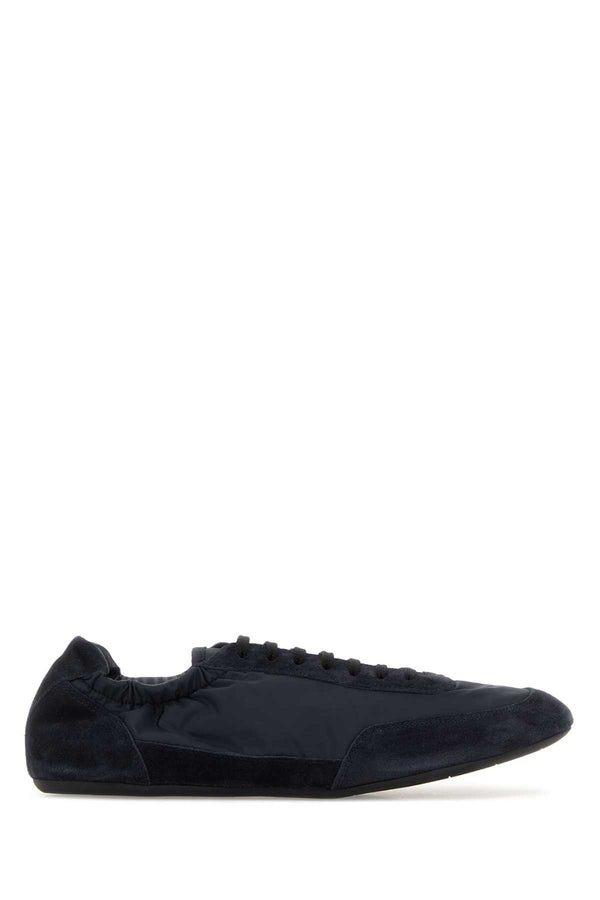 Prada Leggero Exterior: 100% Nylon sneaker in navy