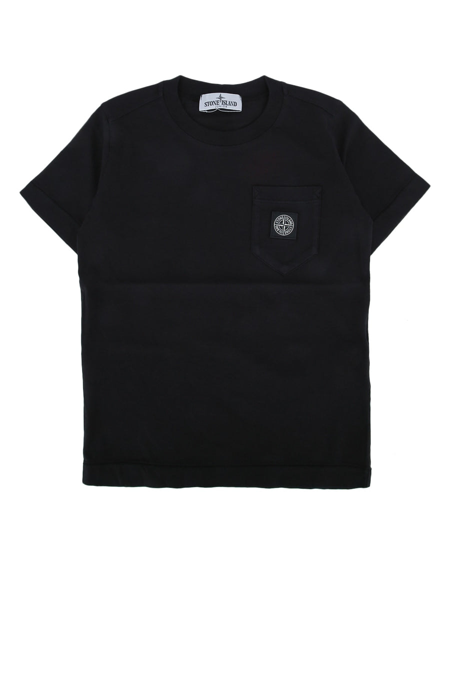 Stone Island Kids 100% Cotton t-shirt in black