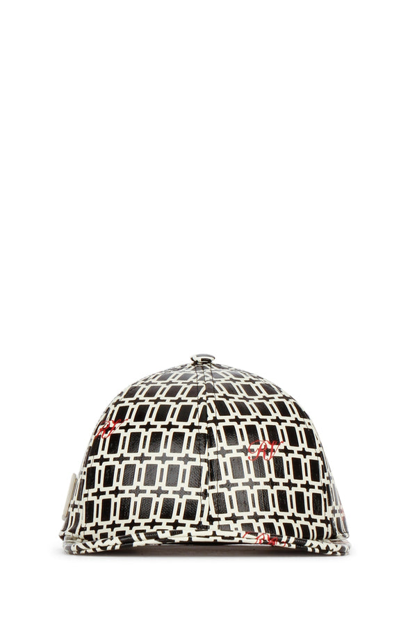 Roger Vivier REWH0020100DAO Jacquard weave bucket hat in black