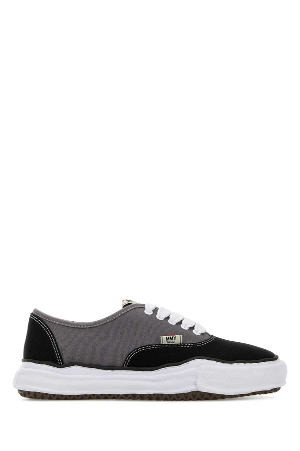 Maison Mihara Yasuhiro Original Exterior: 100% Canvas/Fabric; Interior: 100% Fabric; Sole: Rubber sneaker in black