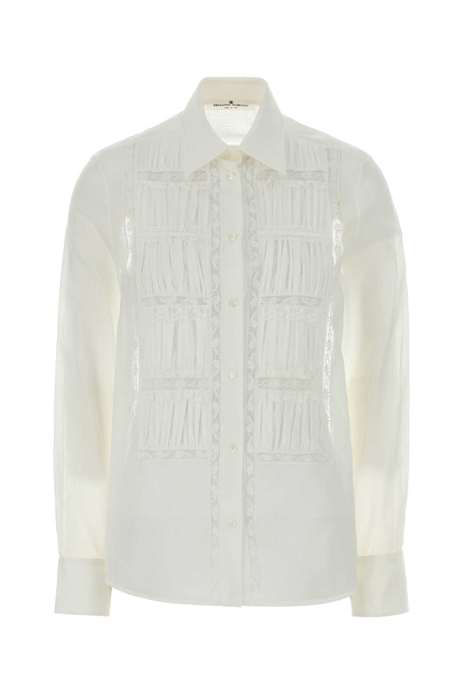Ermanno Scervino Cotone 100% Cotton shirt in white