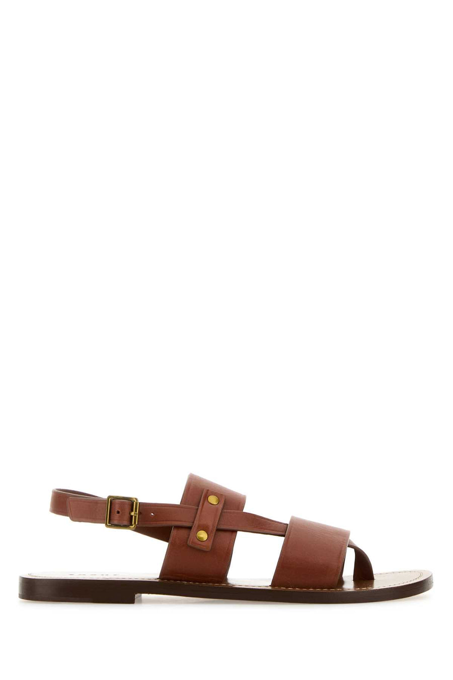 Soeur Exterior: 100% Leather; Interior: 100% Leather; Sole: Leather sandals in brown