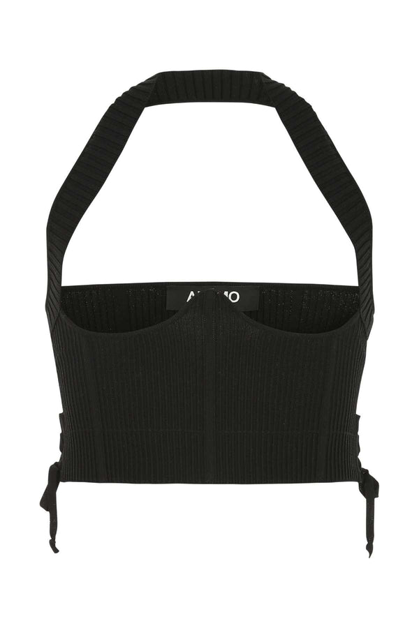 Andrea Adamo 80% Viscose bodice in black