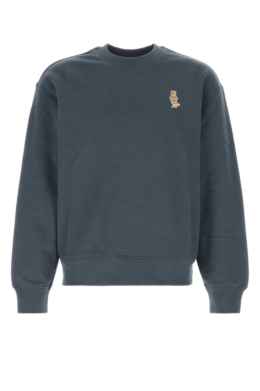 Maison Kitsune 100% Organic cotton sweatshirt in gray
