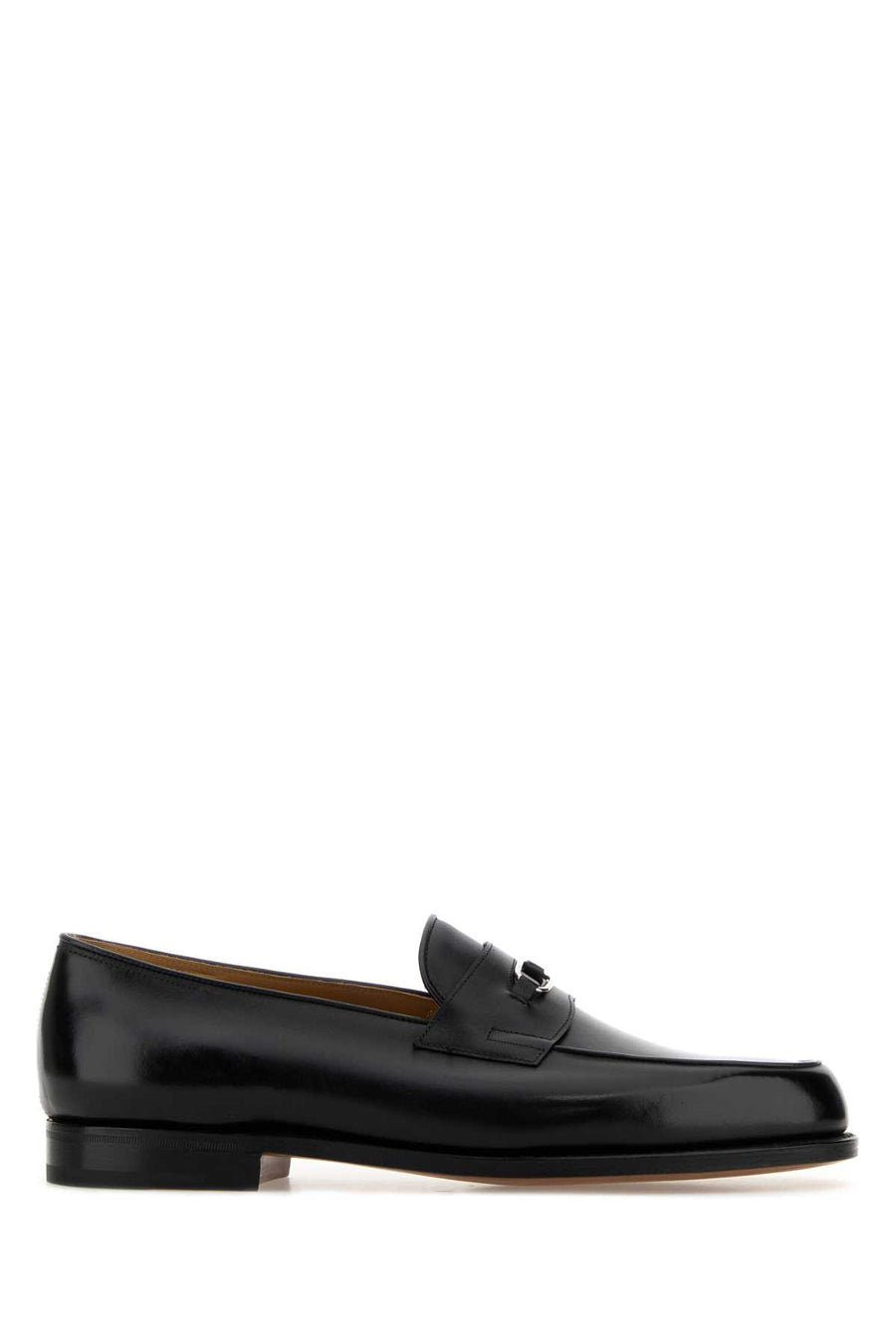 John Lobb Ring 99% Leather loafer in black