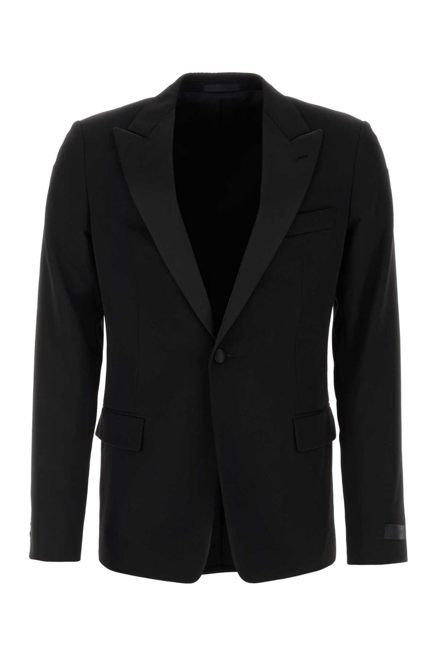 Lanvin Exterior: 100% Wool blazer in black