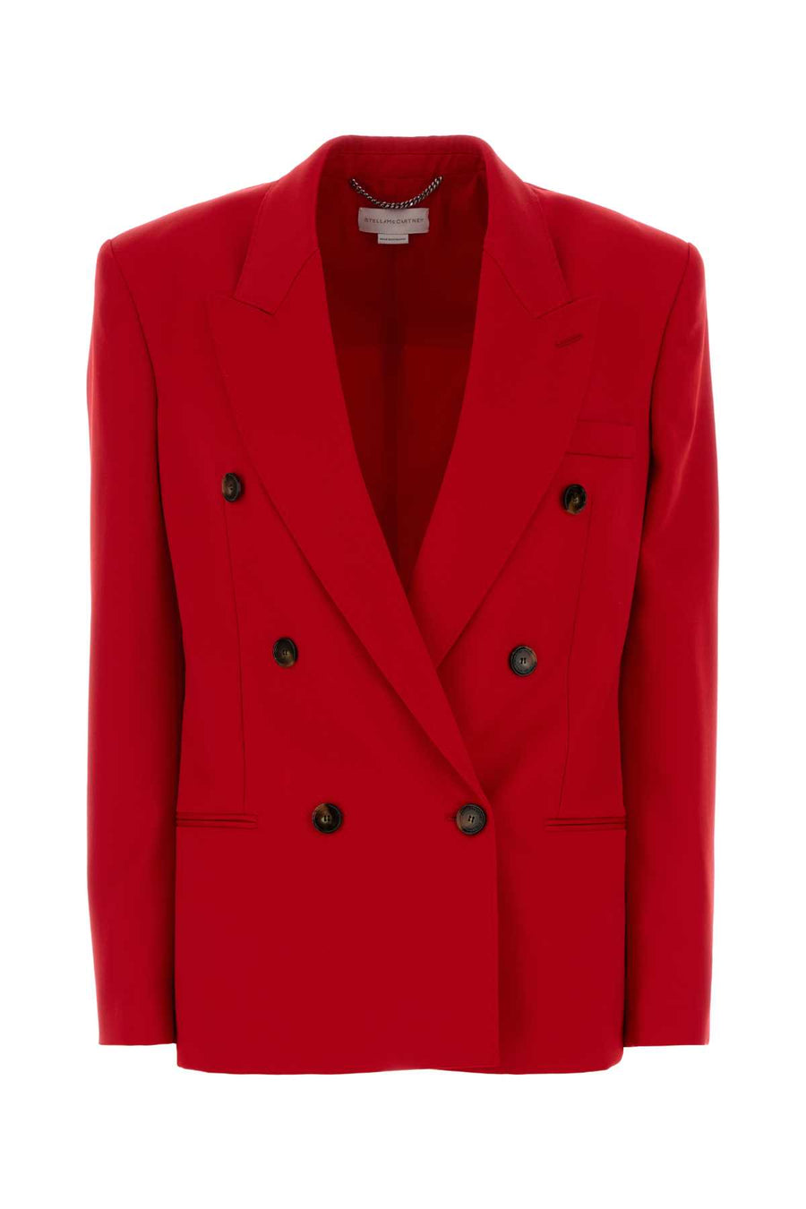 Stella McCartney Tailoring 52% Viscose 48% Cotton (outer) blazer in red