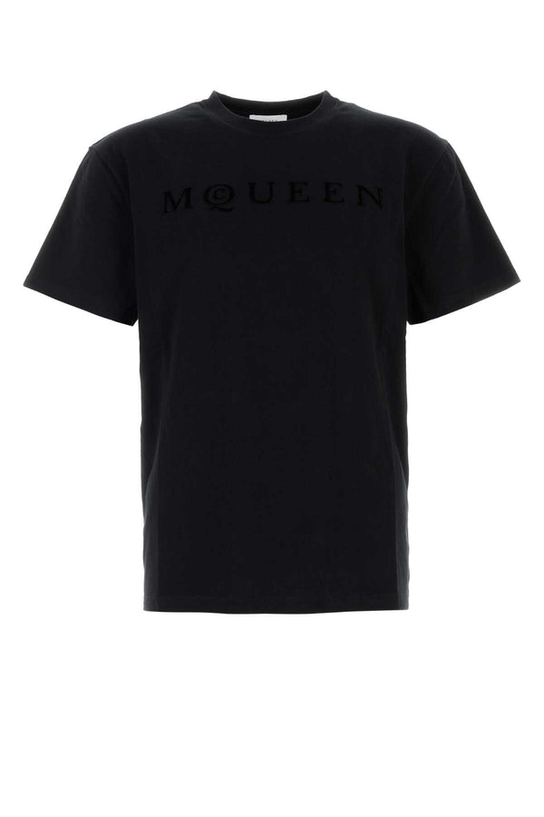 Alexander McQueen 100% Cotton t-shirt in black