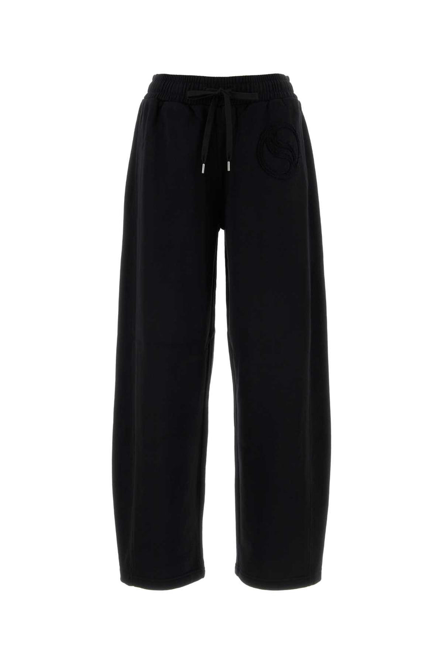 Stella McCartney 100% Cotton joggers in black