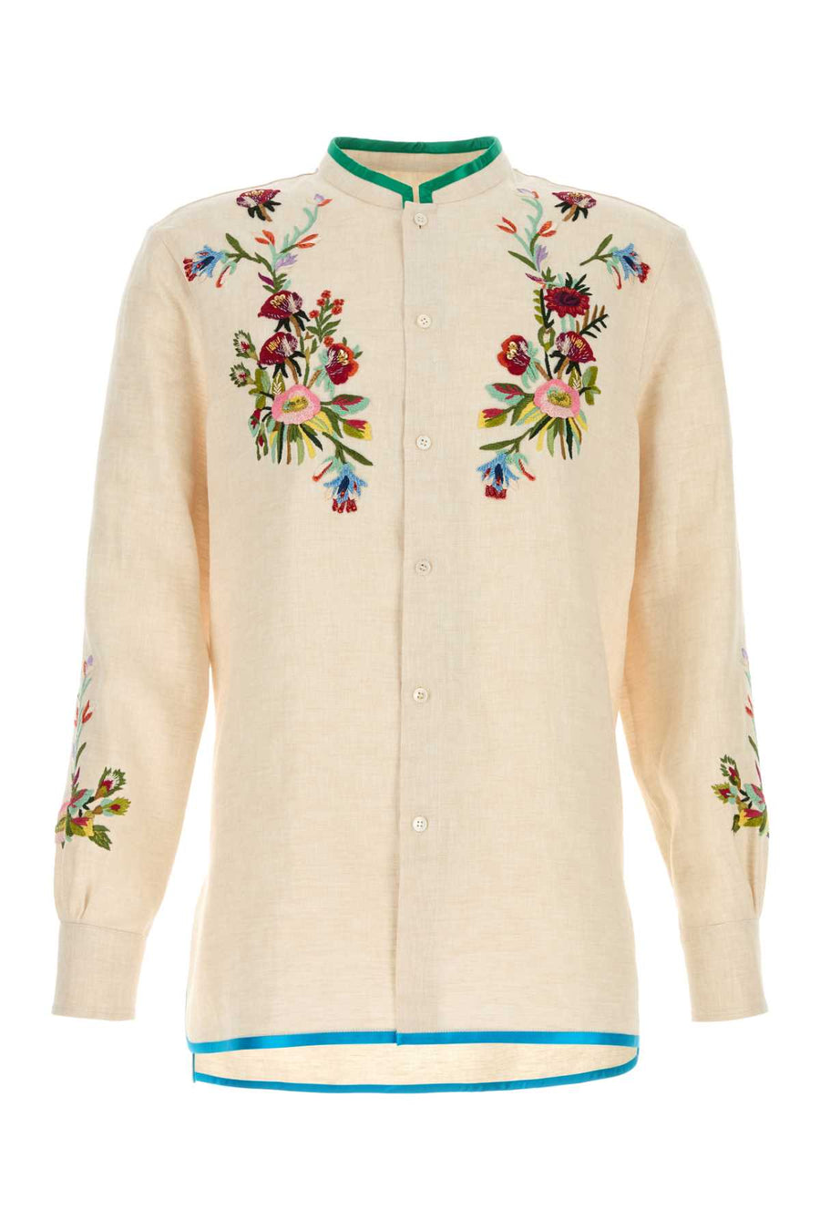 Valentino Garavani 100% Linen shirt in beige