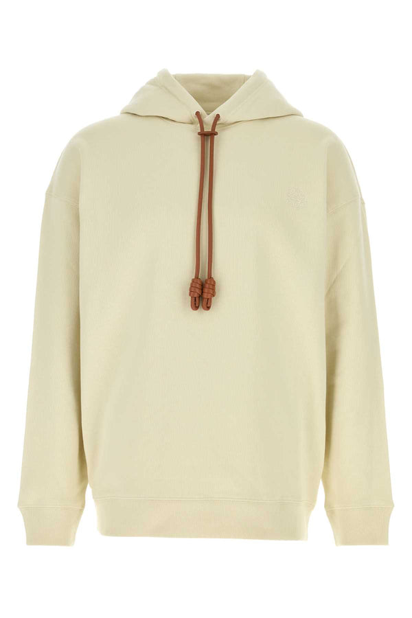 Loewe Hoodie 100% Cotton hoodie in beige