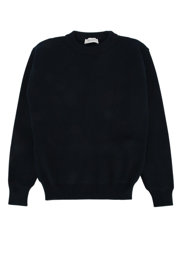 Golden Goose Kids Unisex Main fabric: 100% Cotton sweater in navy