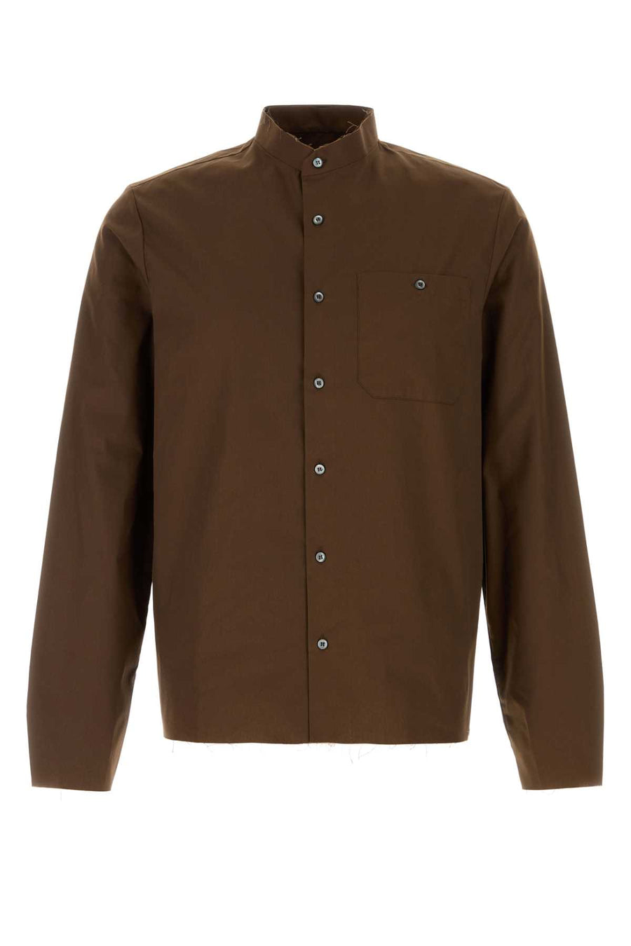 Prada 65% Polyester 35% Cotton shirt in brown