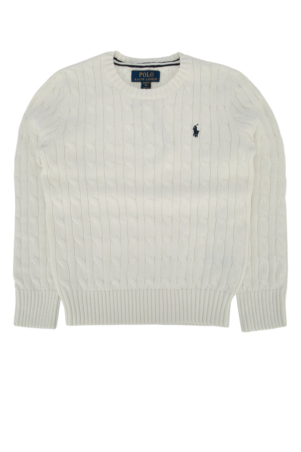Polo Ralph Lauren 100% Cotton sweater in white