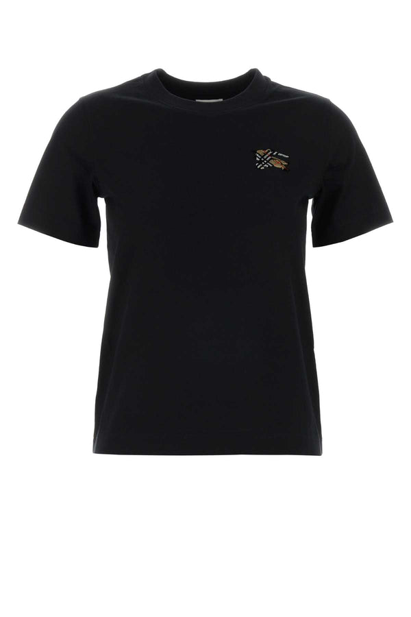 Burberry 100% Cotton t-shirt in black