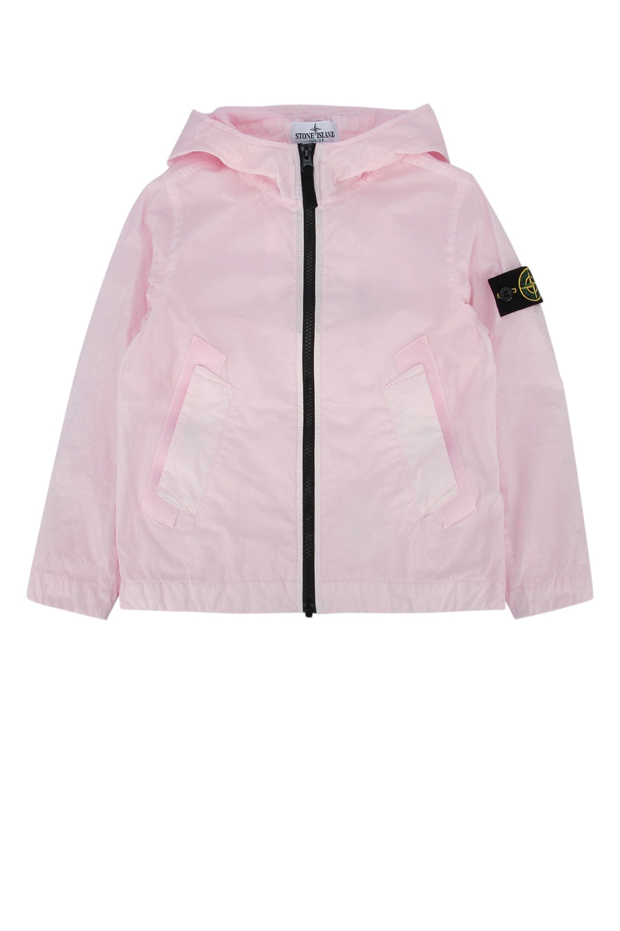 Stone Island Kids Parka 100% polyamide jacket in pink
