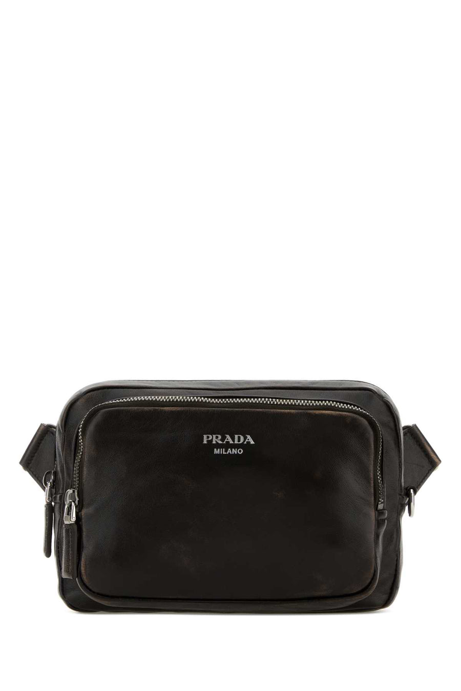 Dark Brown Nappa Leather Crossbody Bag Moro Borse A Tracolla