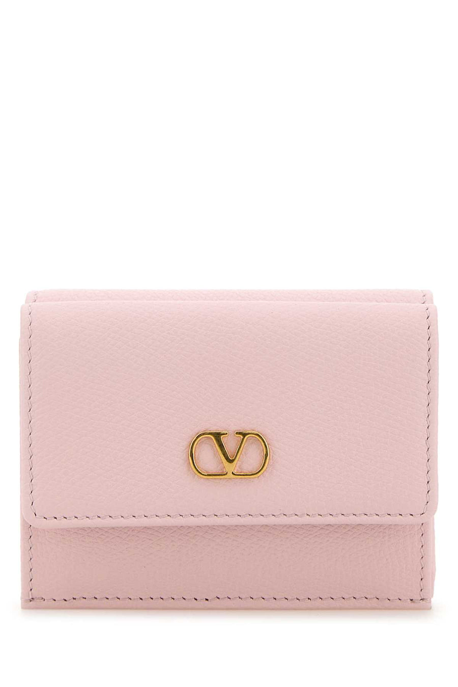 Valentino Garavani Wallet Calf leather wallet in pink