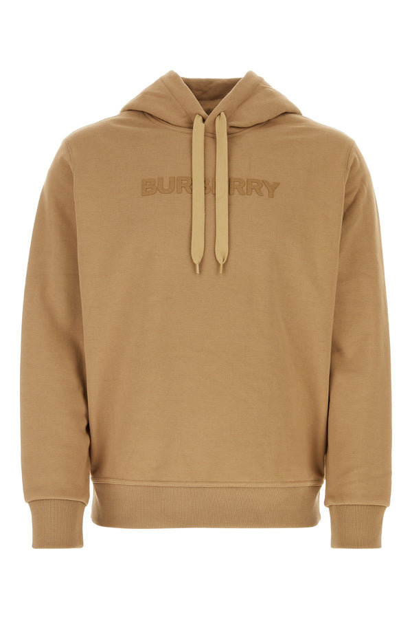 Burberry 100% Cotton hoodie in camel