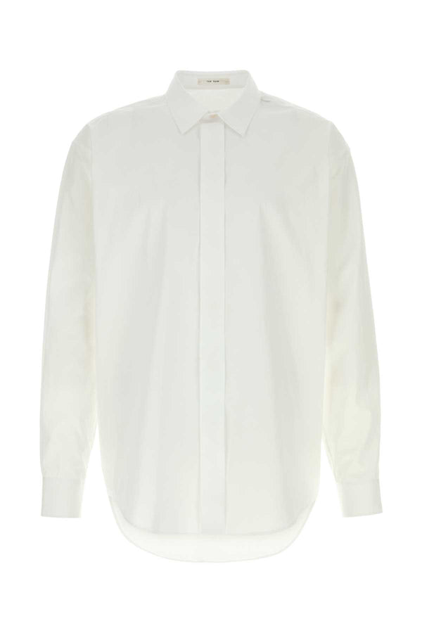 The Row Shirt 100% Cotton shirt in white