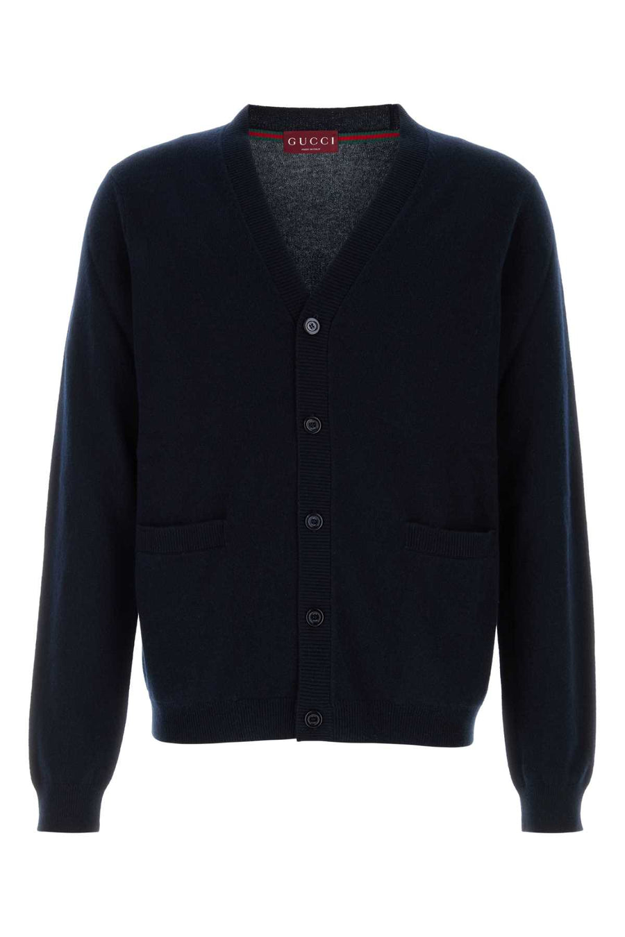 Gucci 100% Cashmere cardigan in navy