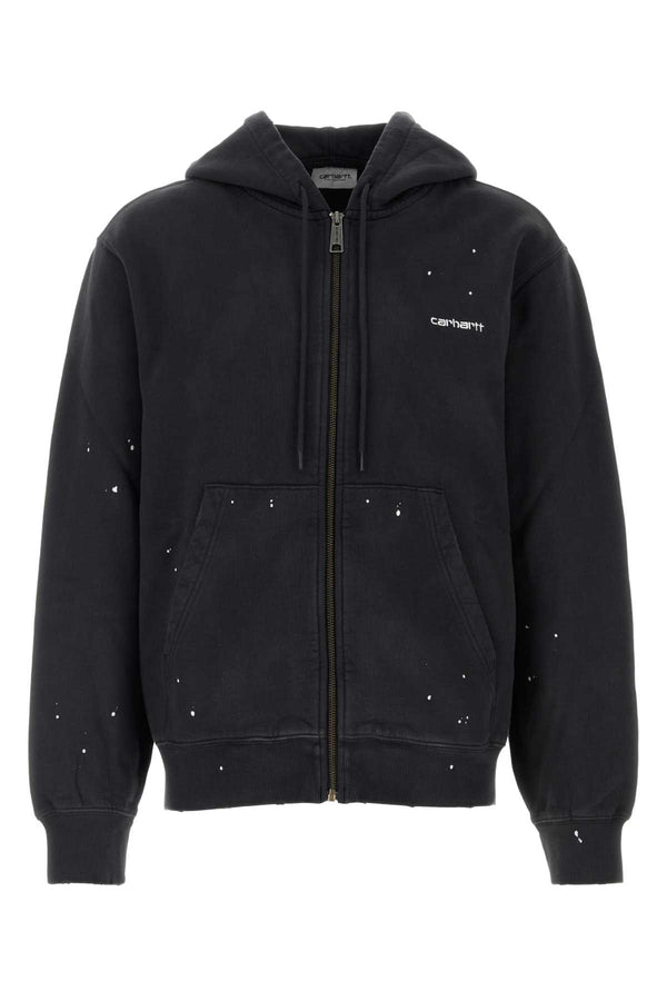 Carhartt Wip Painter 100% Cotton hoodie in black