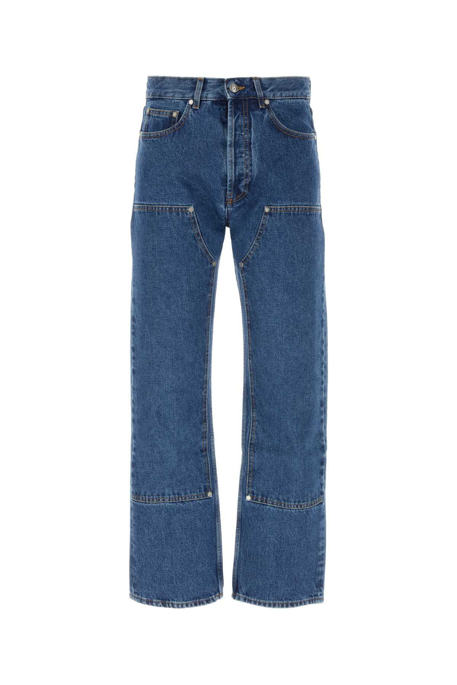 Palm Angels 100% Cotton jeans in blue