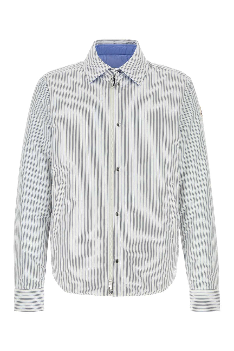 Moncler Shirt Exterior: 55% Cotton down jacket in white