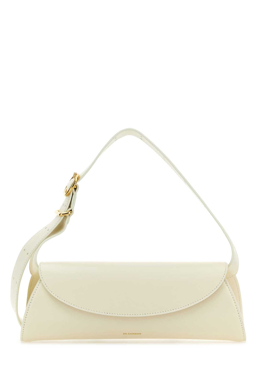 Jil Sander 100% Bovine Leather (body); 100% Ovine Leather (lining) shoulder bag in beige